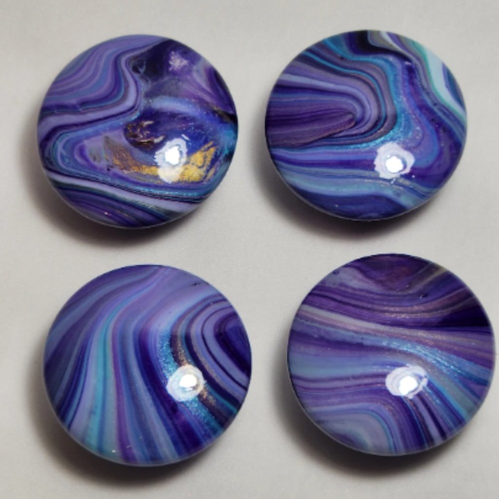 Hand Crafted Wood Resin Knobs Kitchen Cabinet Antique Furniture Dresser Doors